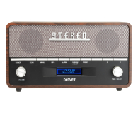 Denver Radio DAB+/FM Denver DAB-36 z drewnianą obudową brązowe - 1535066 - zdjęcie 1